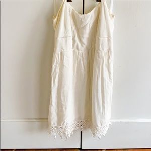PacSun LA hearts White boho dress